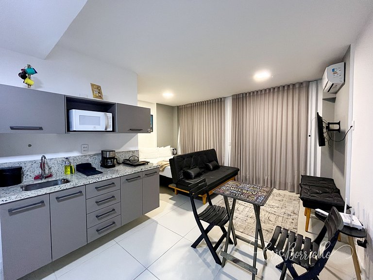 Estúdio moderno no Centro próximo de tudo