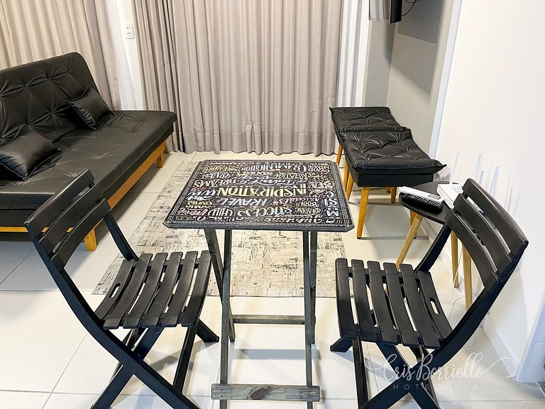 Estúdio moderno no Centro próximo de tudo