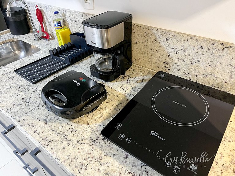 Estúdio moderno no Centro próximo de tudo