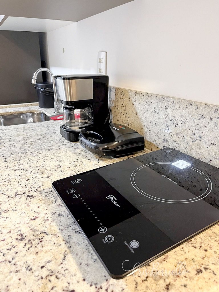 Estúdio moderno no Centro próximo de tudo