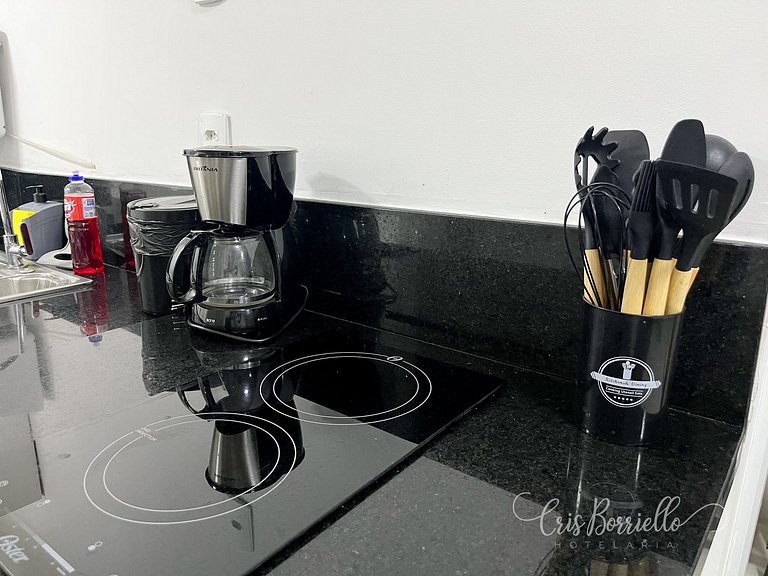 Imperdível! Studio Vista Mar+Piscina Aquecida