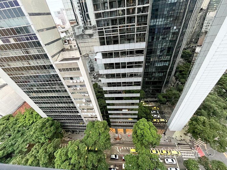 Studio no centro do RJ c/ piscina aquecida