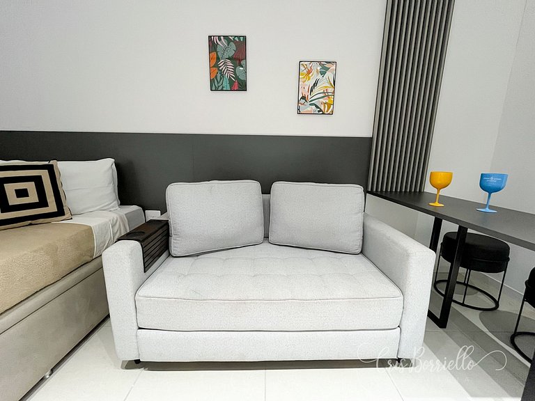 Studio no centro do RJ c/ piscina aquecida