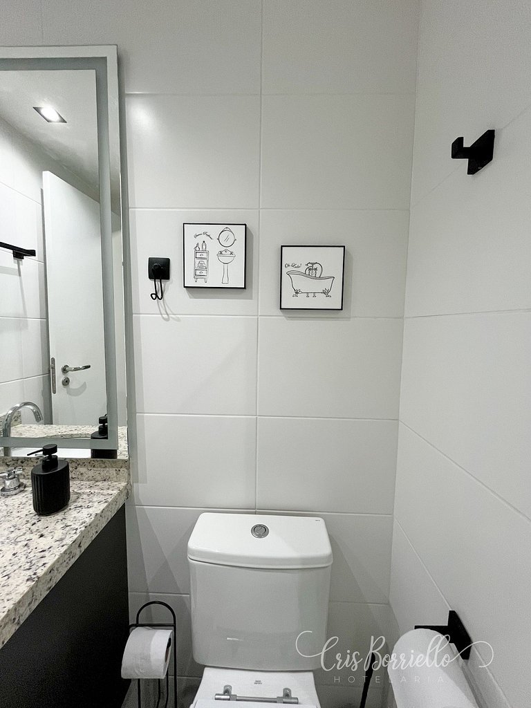 Studio no centro do RJ c/ piscina aquecida