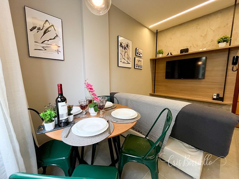 Novíssimo! Estúdio aconchegante + Wifi