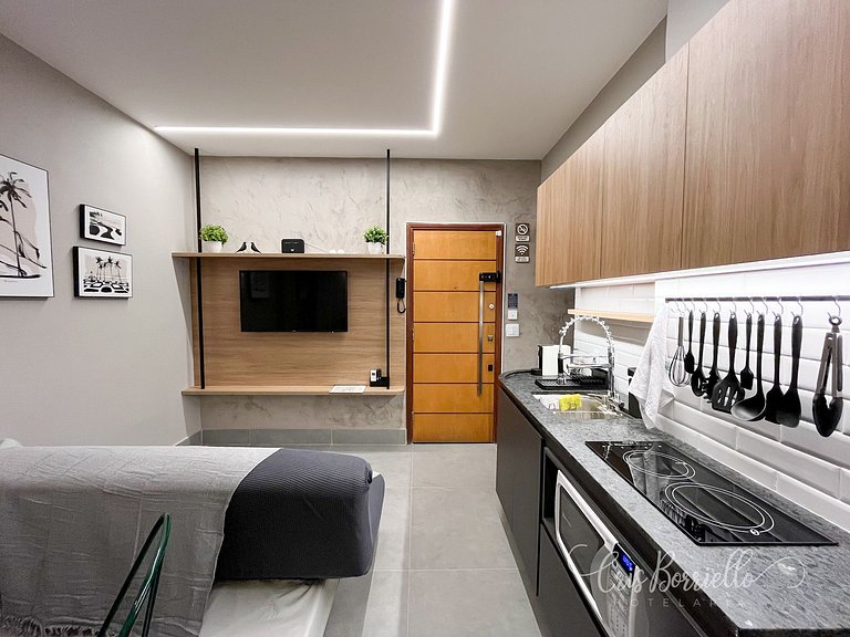 Novíssimo! Estúdio aconchegante + Wifi