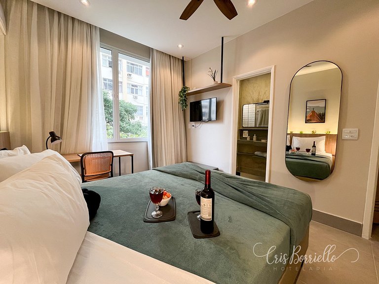 Novíssimo! Estúdio aconchegante + Wifi