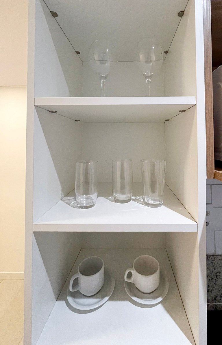 Taxa Inclusa-Studio Varanda+Piscina Aquecida+WIFI