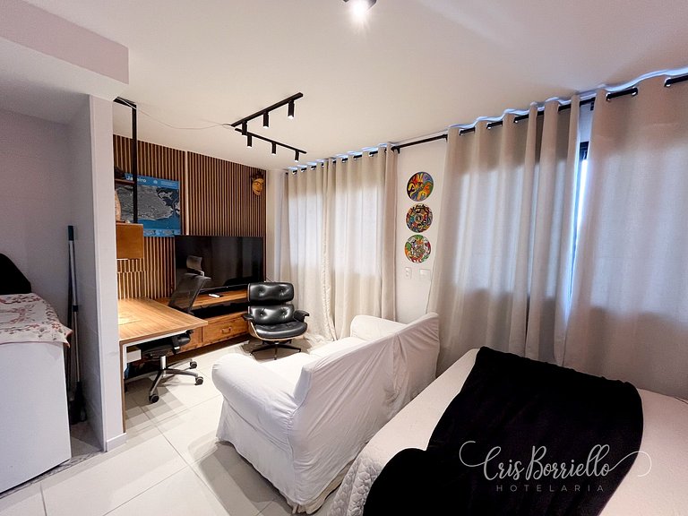 Studio belíssimo Centro do Rio + Piscina Aquecida