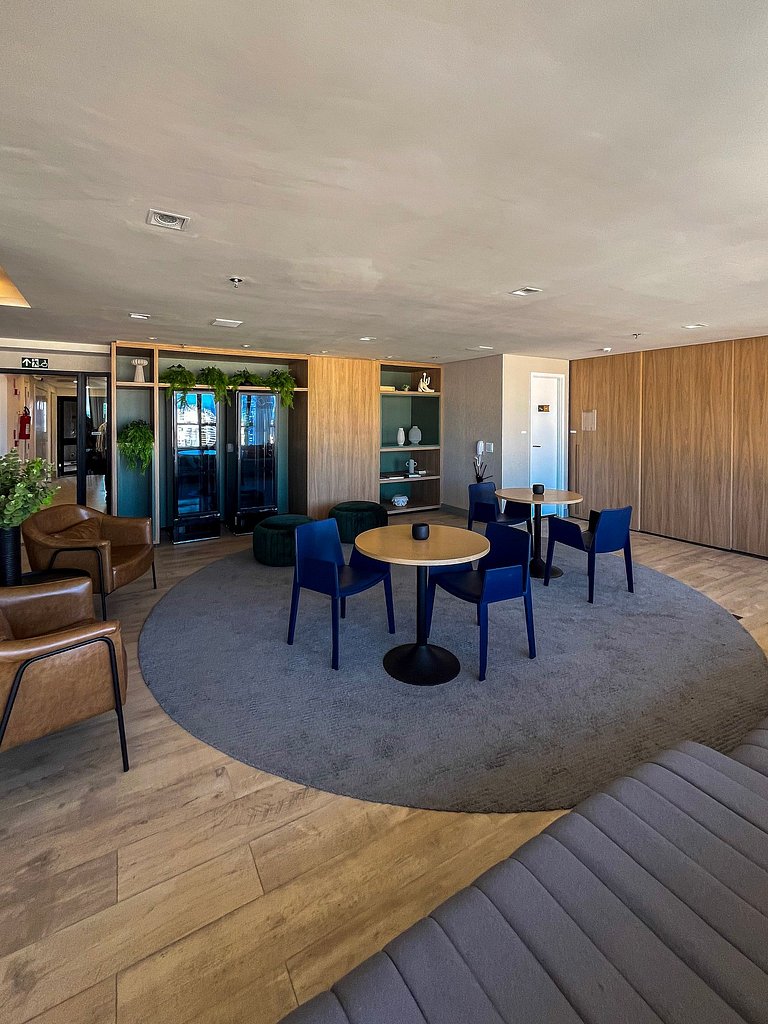 Estudio Moderno centro do Rio + Piscina Ao Ar live aquecida