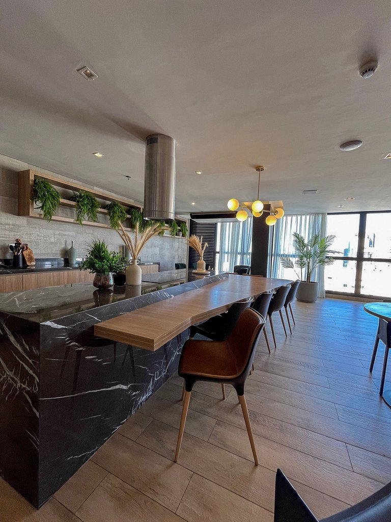 Estudio Moderno centro do Rio + Piscina Ao Ar live aquecida