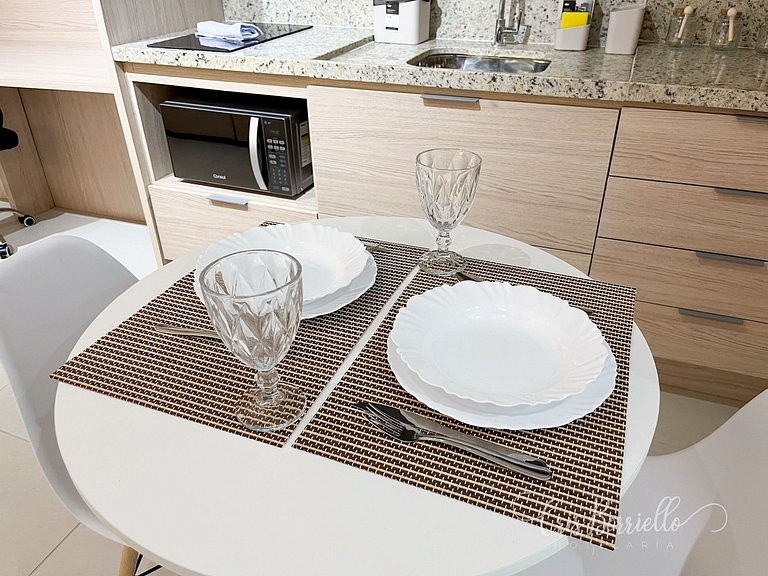 Estudio Moderno centro do Rio + Piscina Ao Ar live aquecida