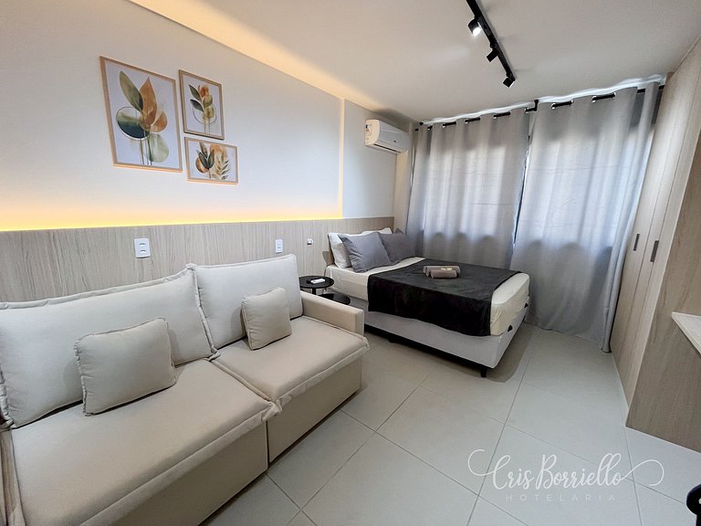 Estudio Moderno Centro do Rio + Piscina ao Ar Livre Aquecida