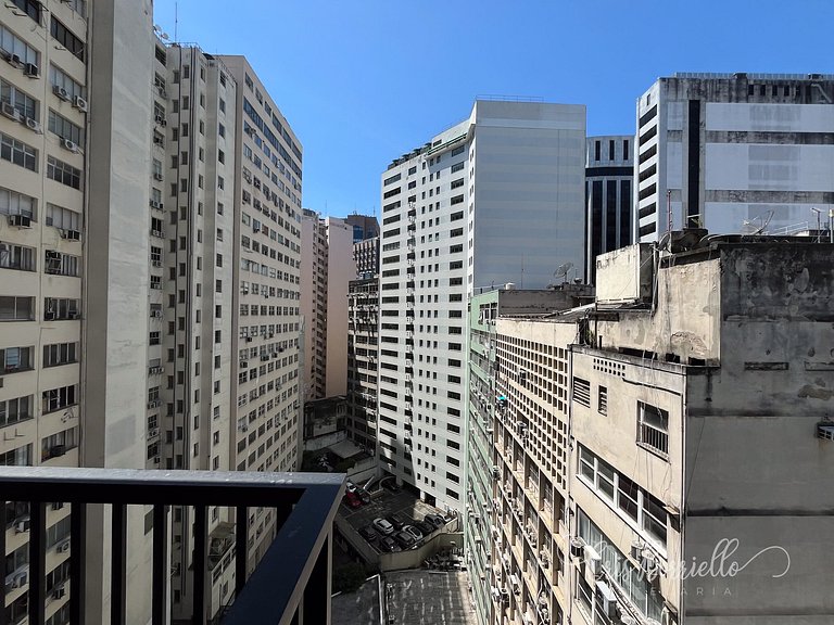 Estudio Moderno Centro do Rio + Piscina ao Ar Livre Aquecida
