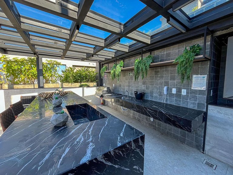 Estudio Moderno centro do Rio + Piscina Ao Ar live aquecida