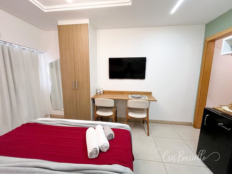 Studio aconchegante com piscina único