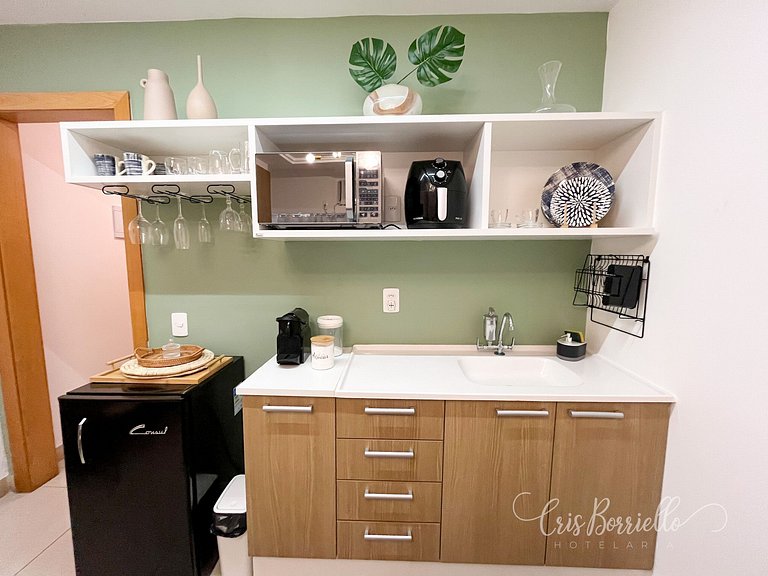 Studio aconchegante com piscina único