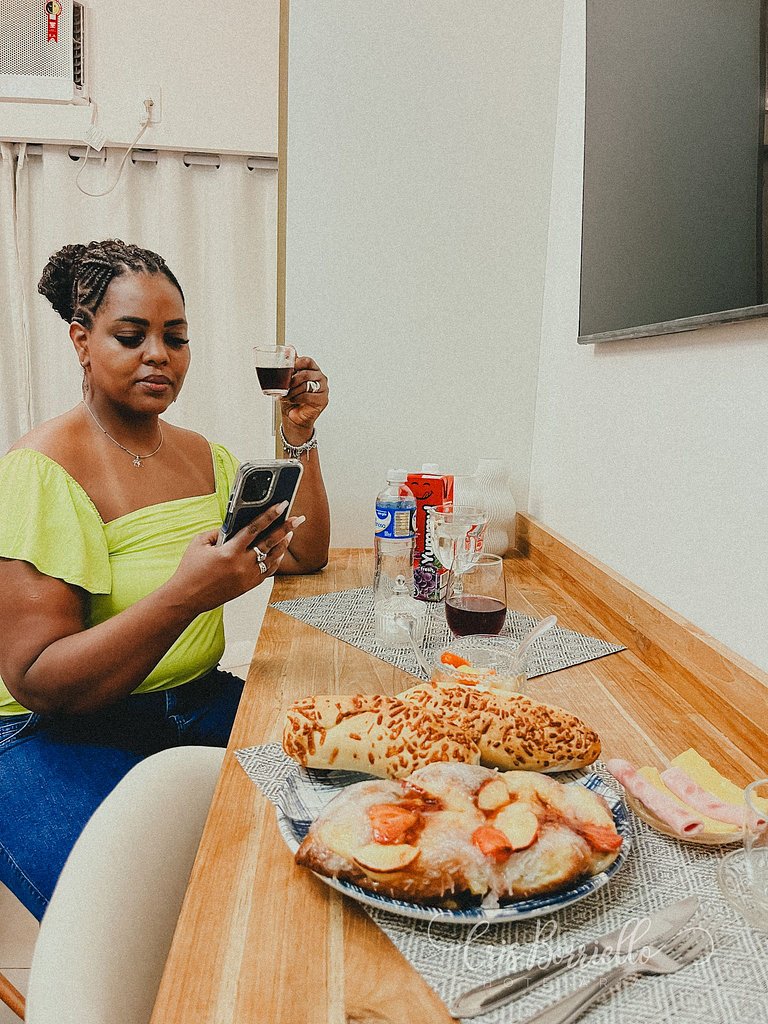 Studio aconchegante com piscina único