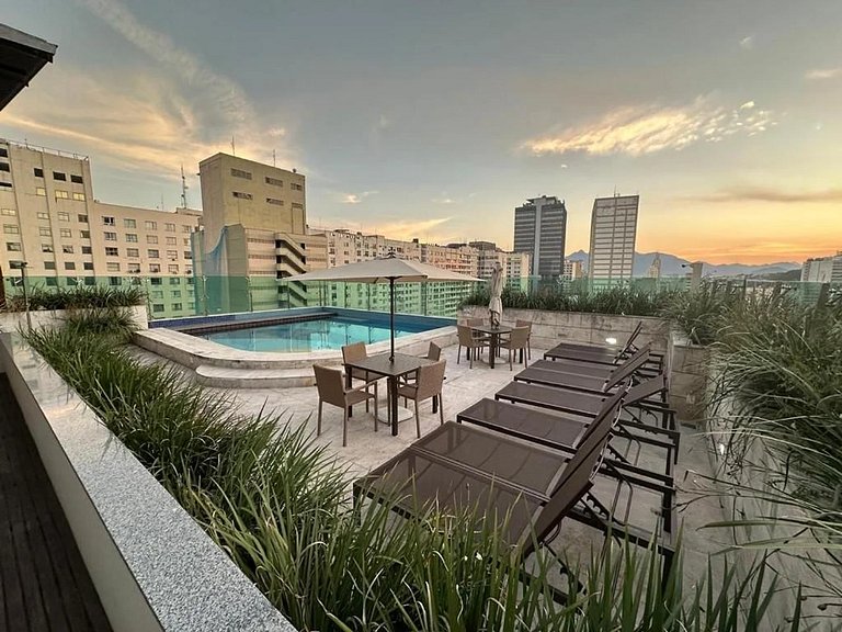 Studio aconchegante com piscina único