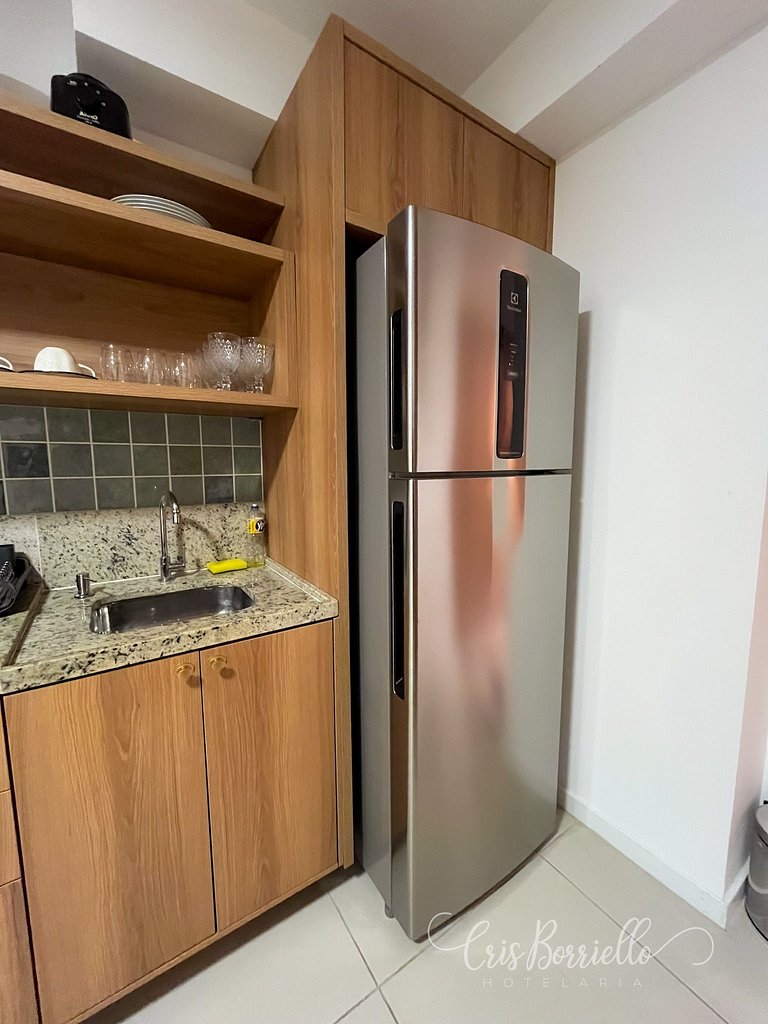 S/Taxa Extra Studio Piscina Aquecida Wifi Netflix