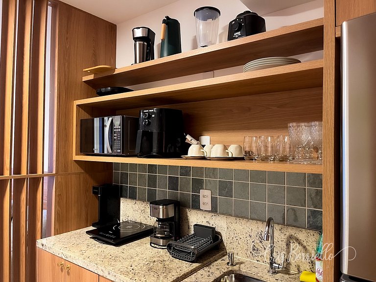 S/Taxa Extra Studio Piscina Aquecida Wifi Netflix