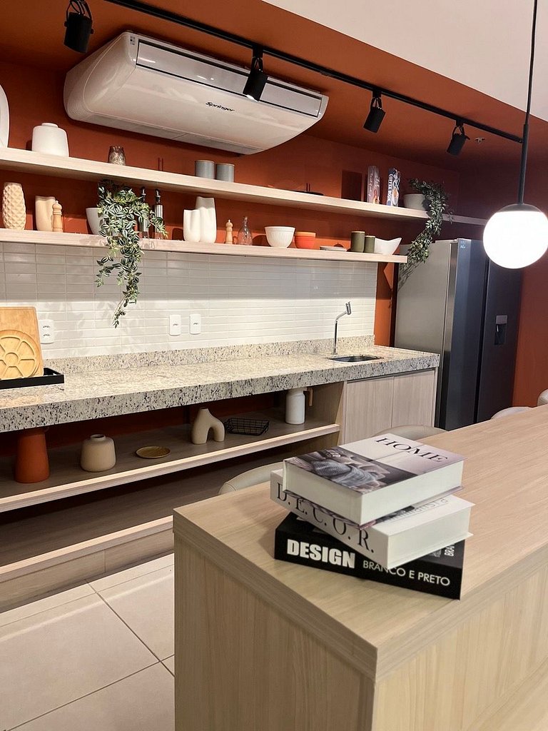 Studio aconchegante com piscina único