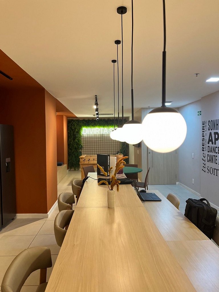 Studio Novo-Sem taxa de limpeza+piscina+Wifi