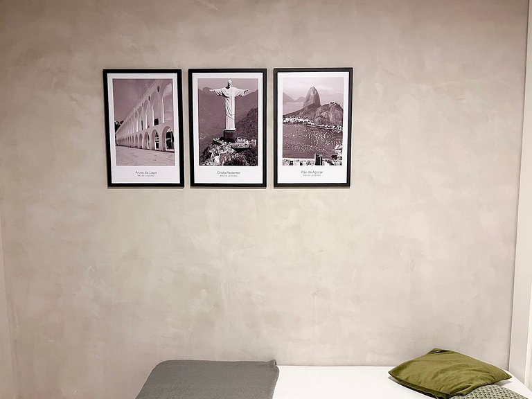 Estúdio amplo com piscina centro do rio