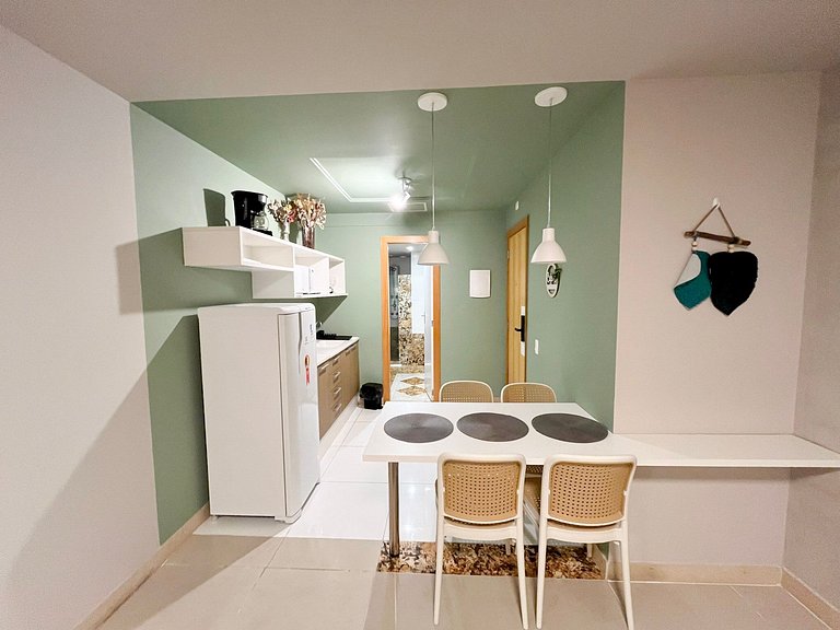 Estúdio amplo com piscina centro do rio