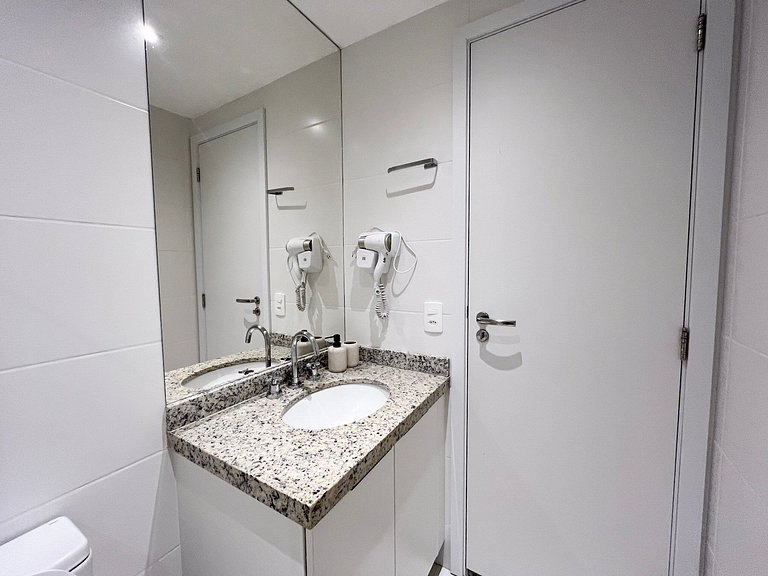 Super Novinho Studio+WiFi+Piscina Aquecida