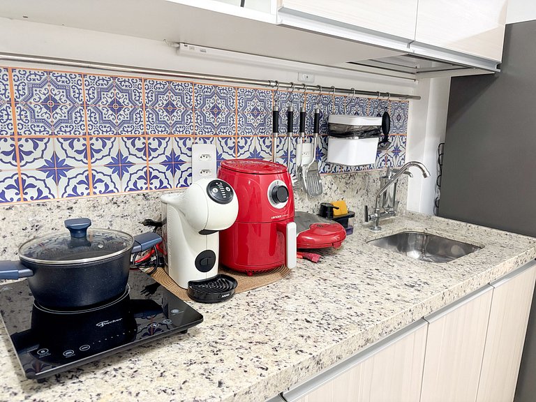 Estúdio Magnífico com estilo no Centro