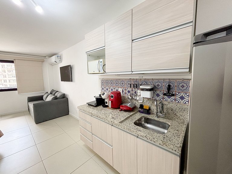 Estúdio Magnífico com estilo no Centro