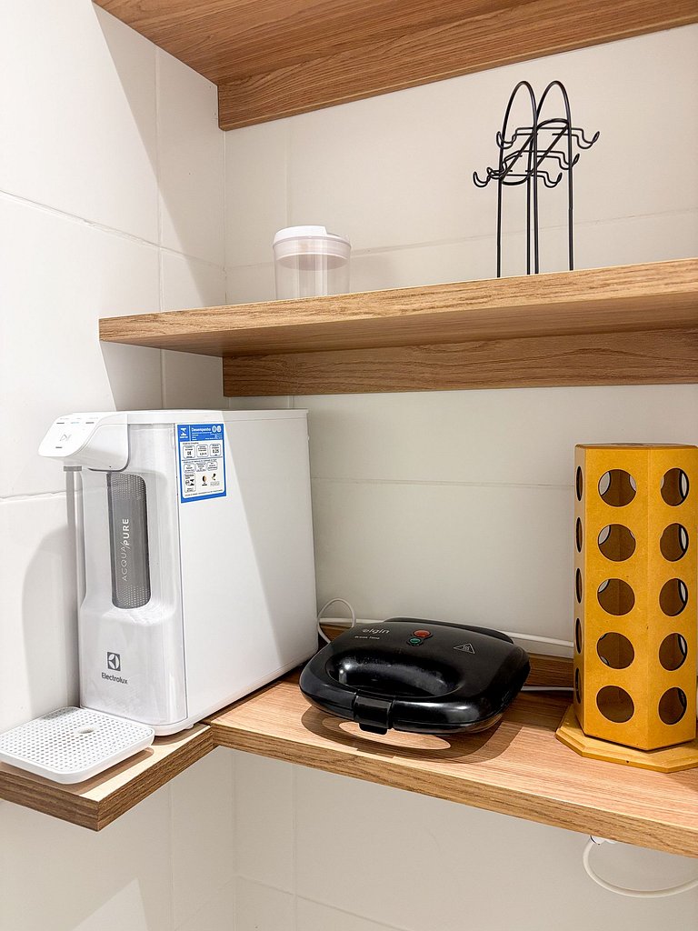 Super Novinho Studio+WiFi+Piscina Aquecida