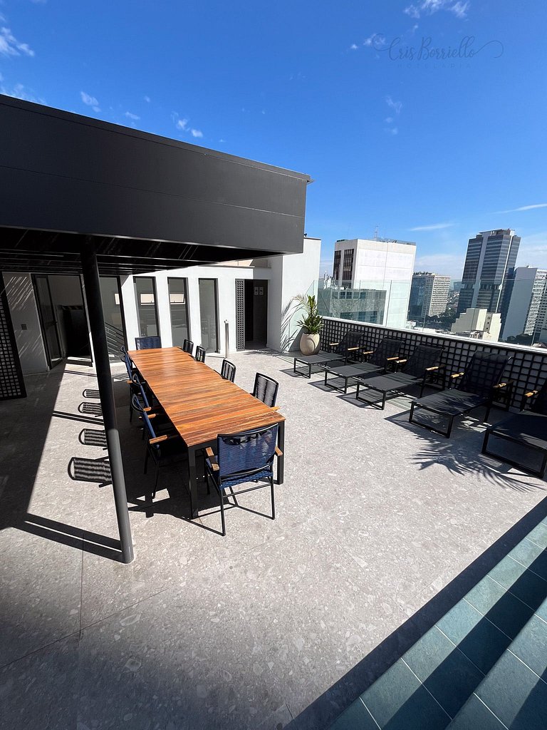 Apartamento com piscina no Centro Histórico Rio