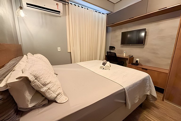 Studio confortável em copacabana