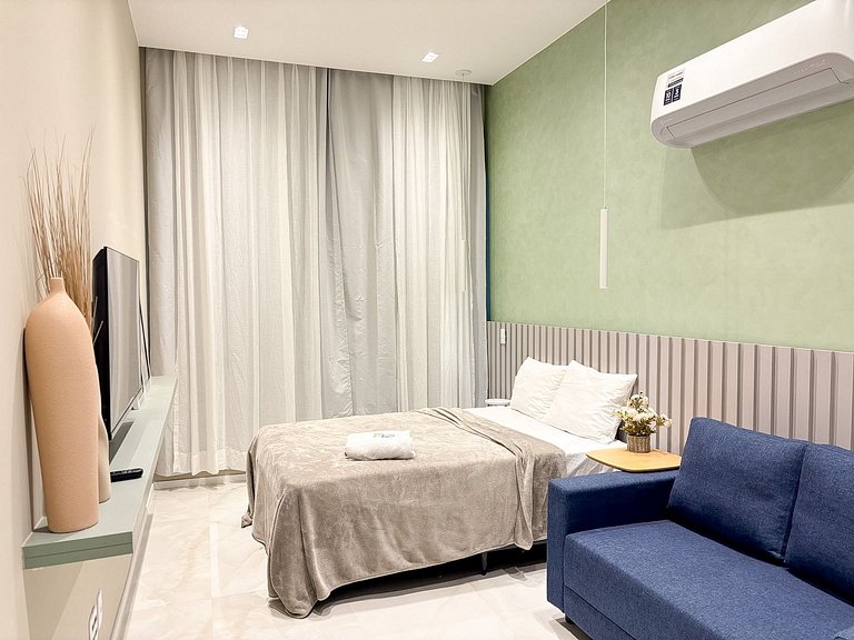 Apartamento completo centro rio ao lado da colombo