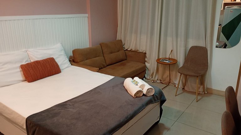 Preferido! Apartamento completo + piscina