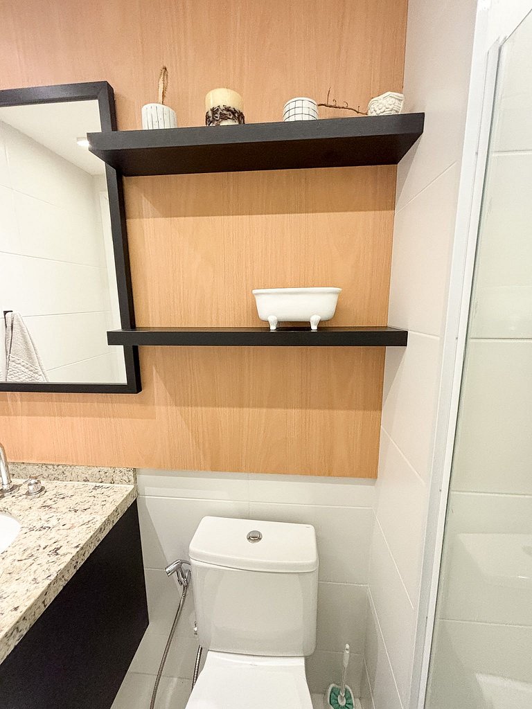 Super studio com piscina aquecida