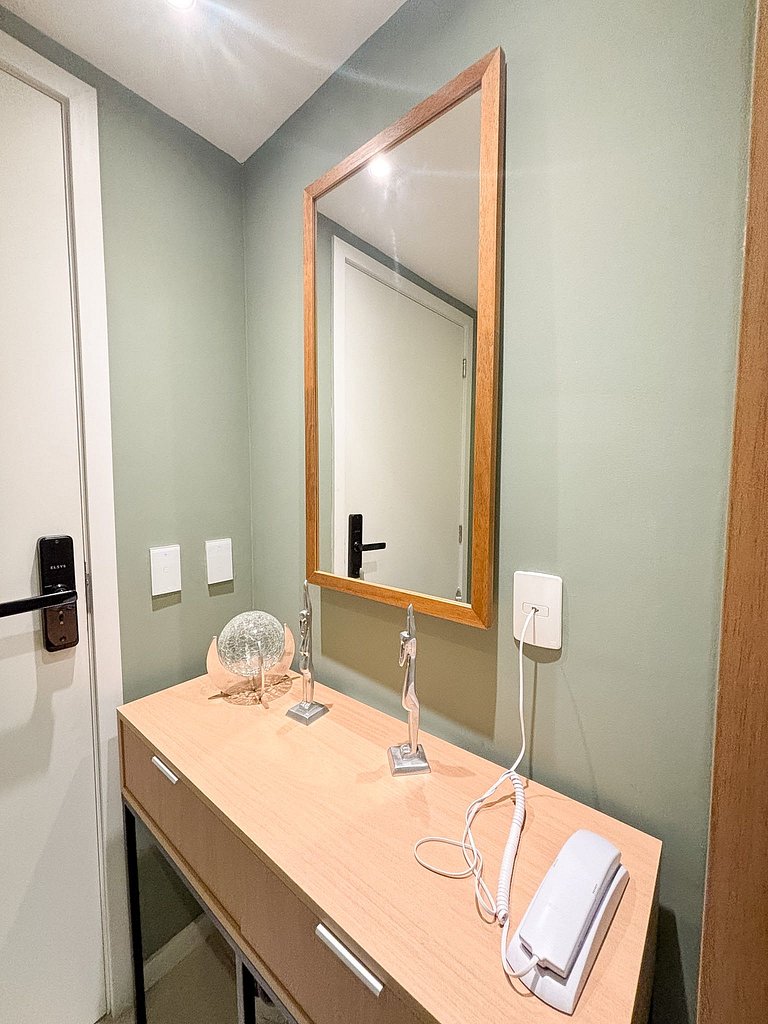 Super studio com piscina aquecida
