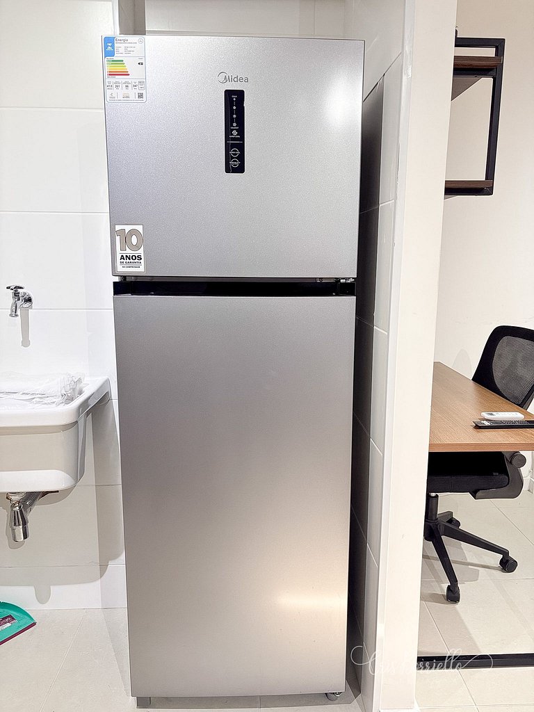 Studio compacto com piscina aquecida