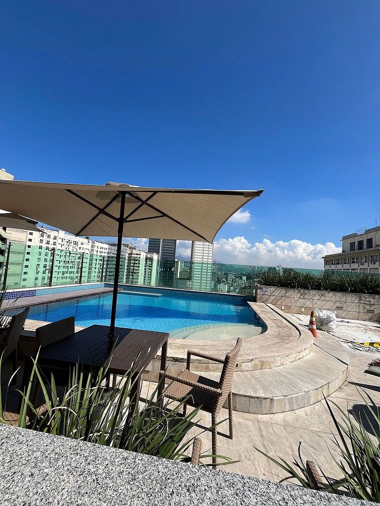 Estúdio confortável + piscina centro do Rio