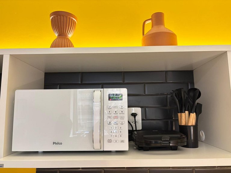 Melhor Novo Preço-Studio Central Luxo+Piscina+WiFi